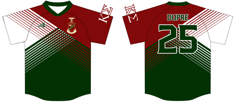 Kappa Sigma Athletics Custom NanoDri Baseball Jersey 3C