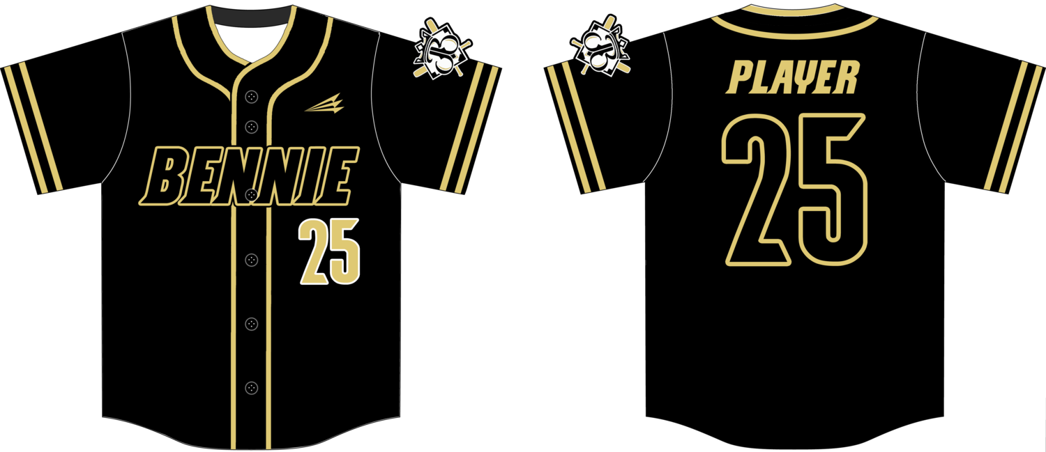 Bennie Elite (Triple Crown Baseball) Custom Hexaflex Baseball Jersey #1D