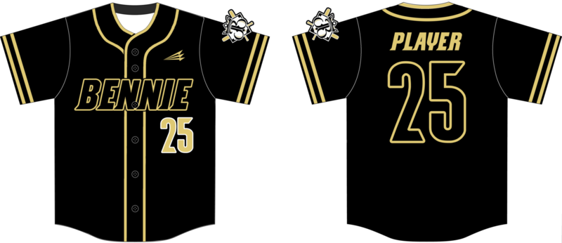 Bennie Elite (Triple Crown Baseball) Custom Hexaflex Baseball Jersey #1D
