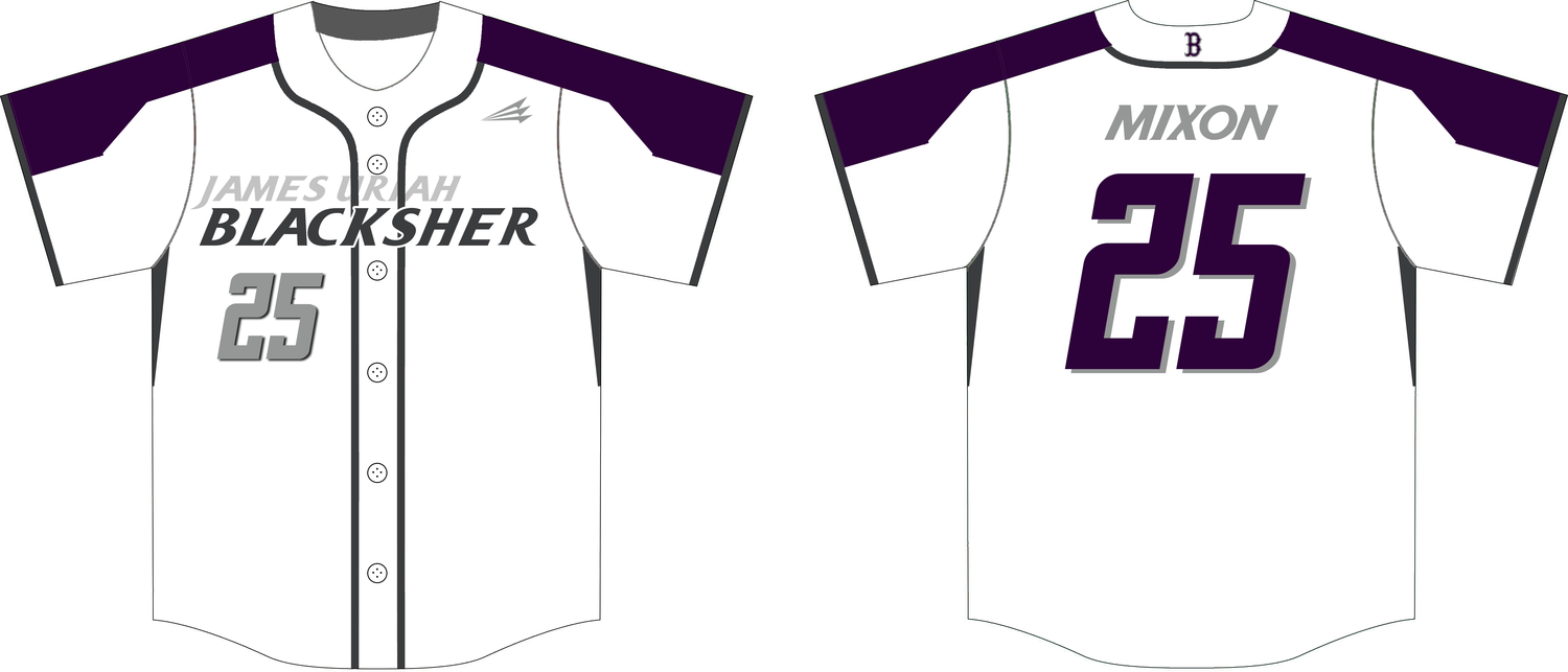 Blacksher Custom NanoDri Baseball Jersey #4B