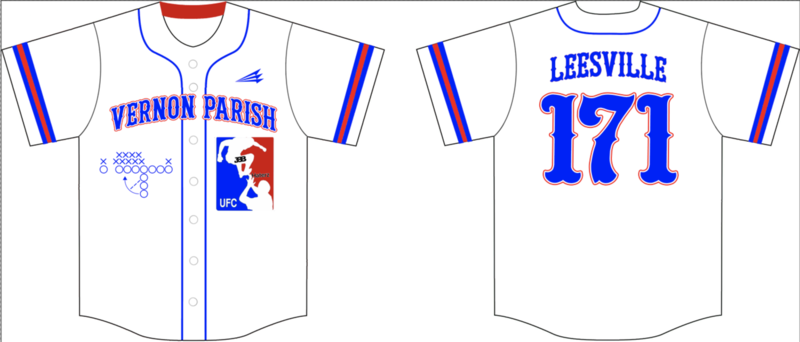Vernon Parish Custom HexaFlex Baseball Jersey #1