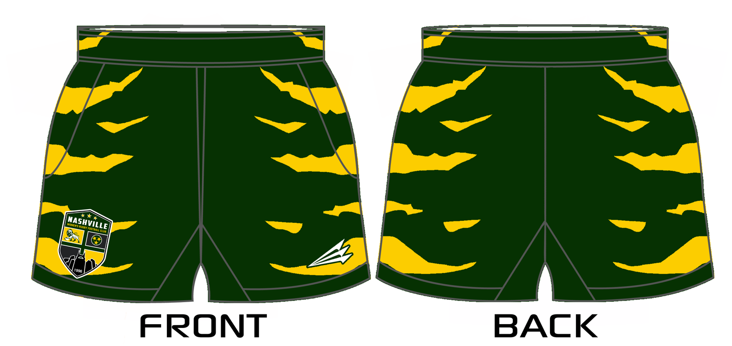 Nashville Women&#39;s Rugby Custom Shorts #RS2