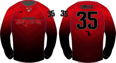 MotorCity Mayhem Baseball Custom Vulcan Pullover #VP4