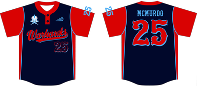 Spring Hill Warhawks Custom HexaFlex Baseball Jersey #1B