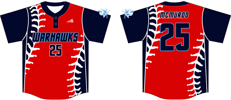 Spring Hill Warhawks Custom HexaFlex Baseball Jersey #2B