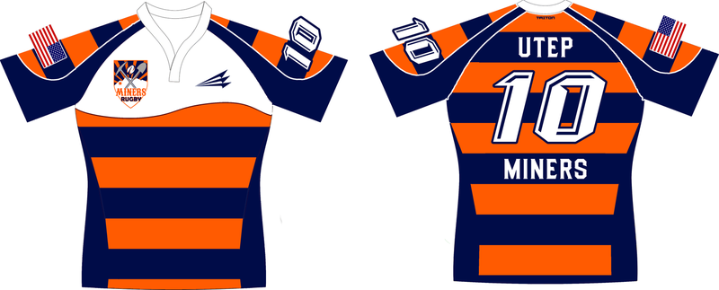 UTEP Rugby Custom Jersey #4.1