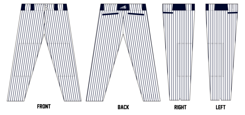 Anchor Bay Angels Custom Stacheman Elite Long Baseball Pants #BP18