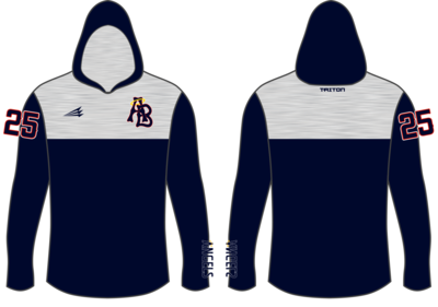 Anchor Bay Angels Baseball Custom NanoHood Pullover #NH5