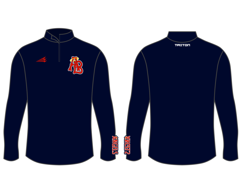Anchor Bay Angels Baseball Custom NanoZip Pullover #NZ5A