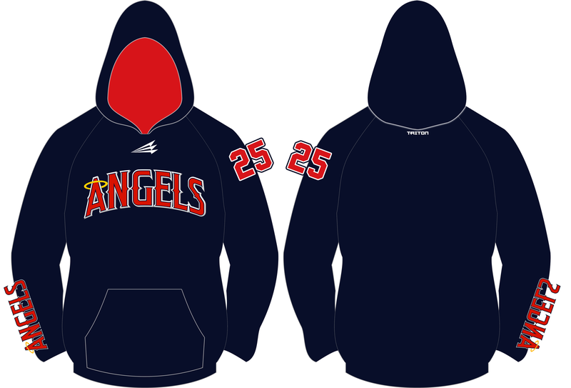 Anchor Bay Angels Baseball Custom Vulcan Hoodie #VH21