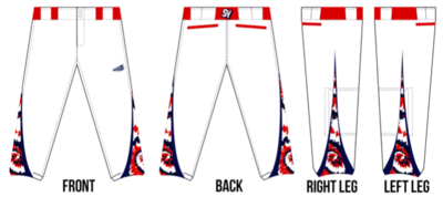 Softball Youth All-Americans Irvine 2019 Fastpitch Pants SYFP2