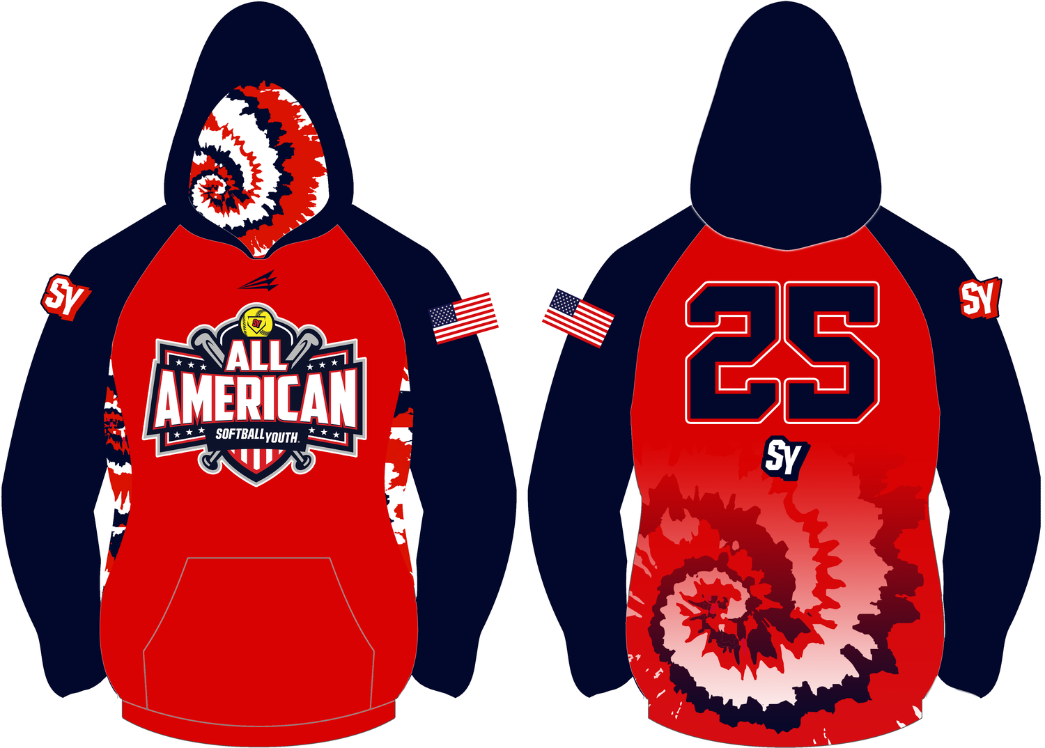Softball Youth All-Americans Irvine 2019 Vulcan Hoodie VH1