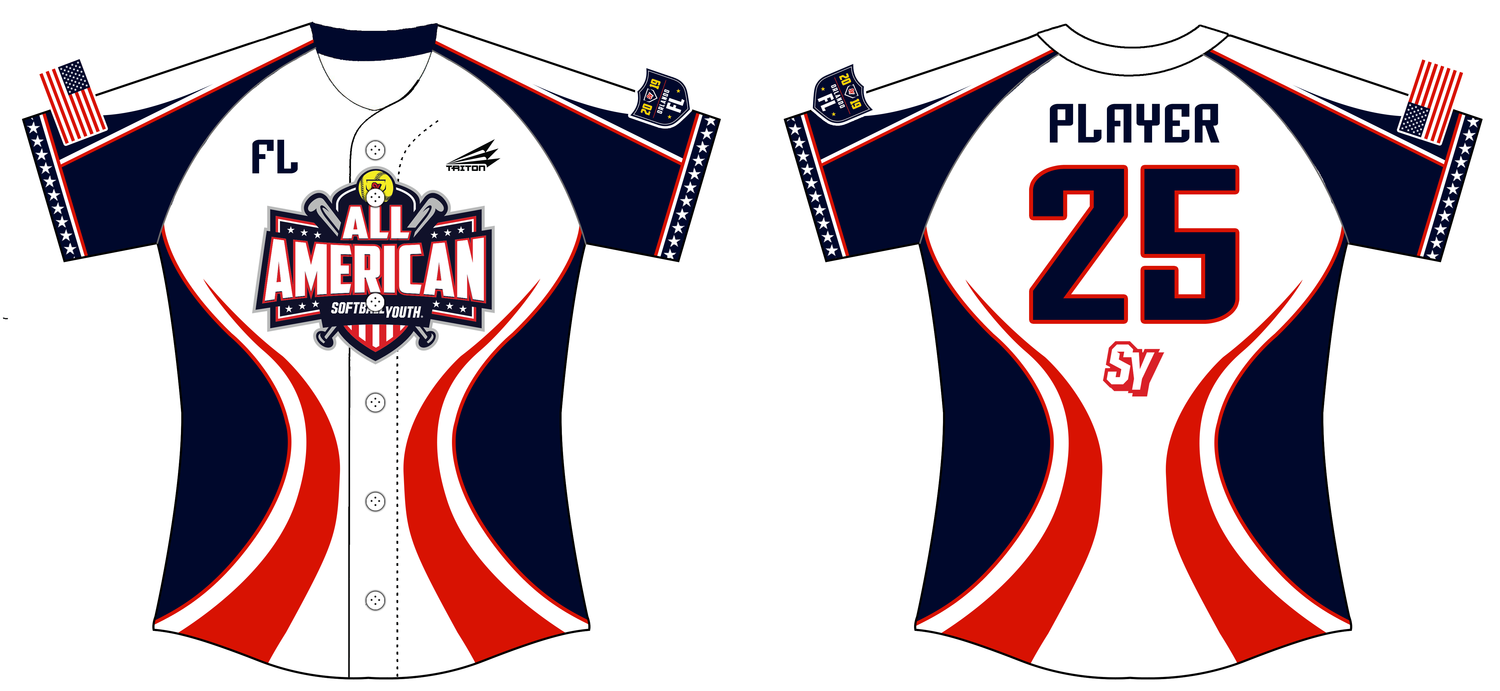 Softball Youth All-Americans Orlando 2019 Fastpitch Jersey SY6D