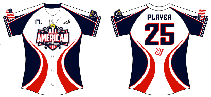 Softball Youth All-Americans Orlando 2019 Fastpitch Jersey SY6D
