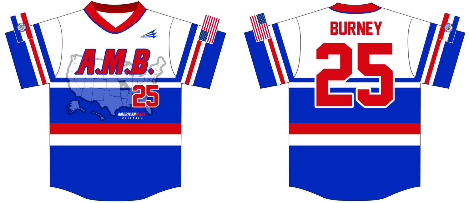 AMB Custom NanoDri Baseball Jersey Design #J1E