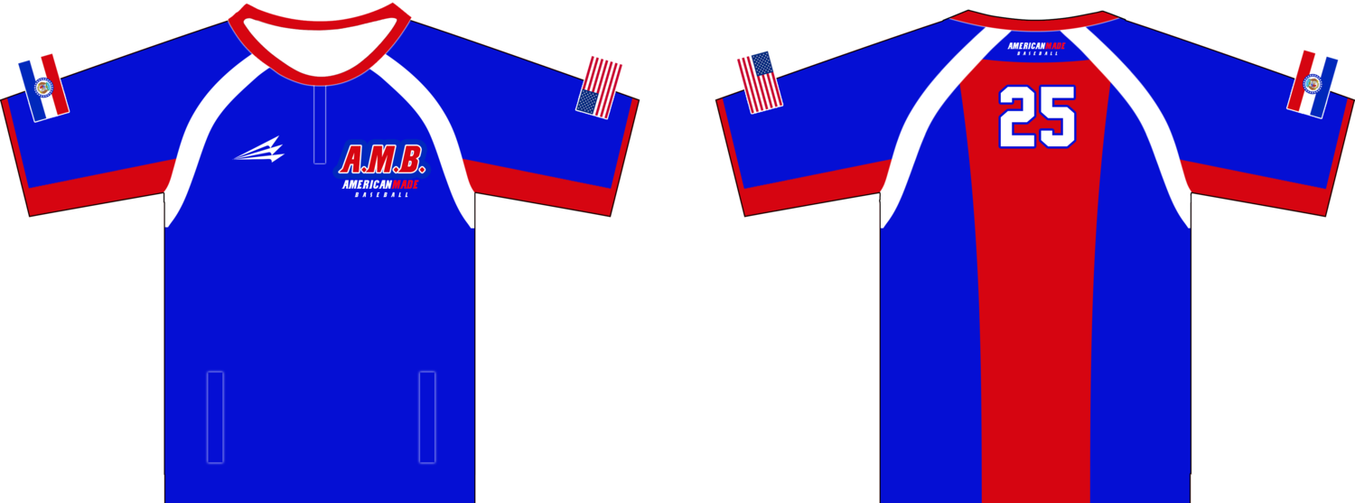 AMB Custom Baseball Clutch Cage Jacket #CC2