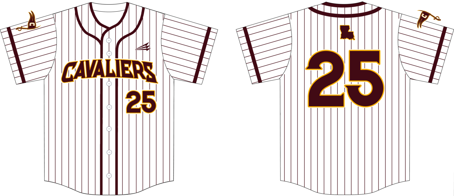 Bossier Parrish Community College Custom HexaFlex Baseball Jersey #J10