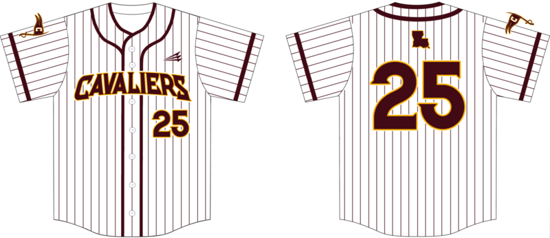Bossier Parrish Community College Custom HexaFlex Baseball Jersey #J10