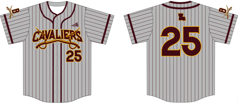 Bossier Parrish Community College Custom HexaFlex Baseball Jersey #J11