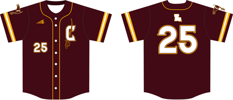 Bossier Parrish Community College Custom HexaFlex Baseball Jersey #J17