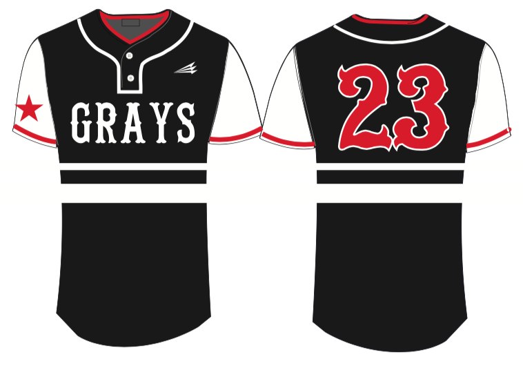 Utah Grays Custom HexaFlex Baseball Jersey 2019 #1