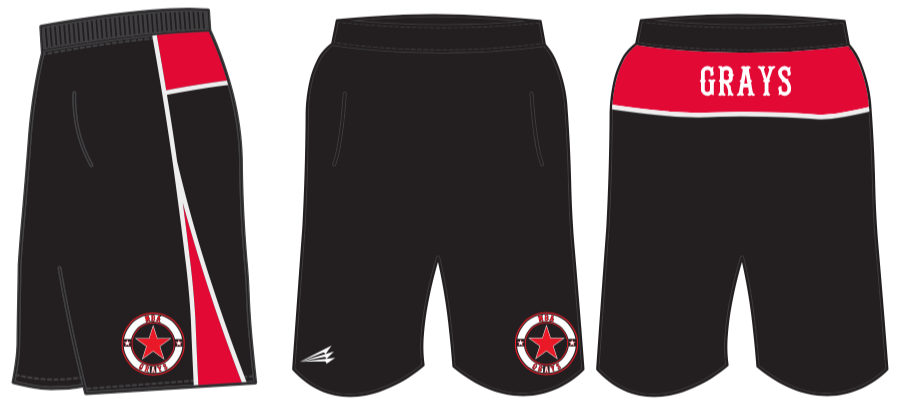 Utah Grays Custom Revolution Pocket Shorts RV2