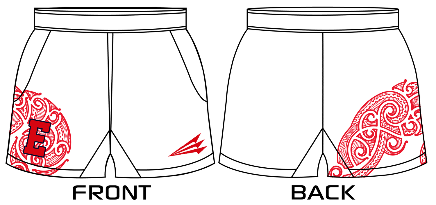 East High Rugby Custom Rugby Shorts #RS2e