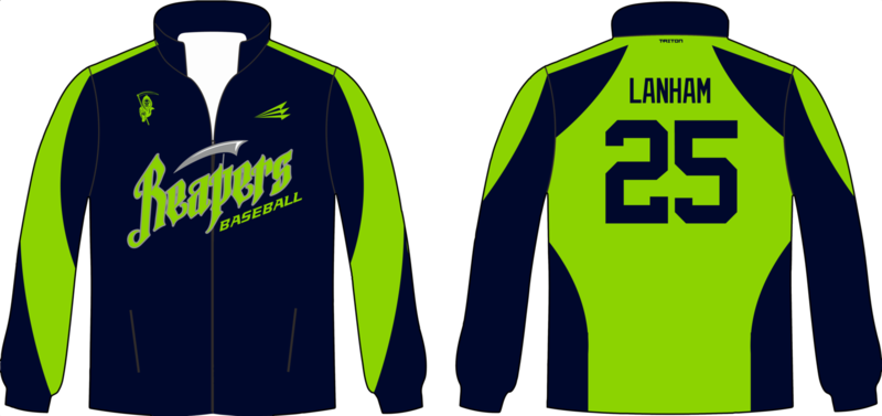Reapers (Lanham) Baseball Custom Crusader Jacket #CJ1B