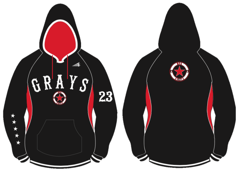 Utah Grays Custom Vulcan Hoodie VH2