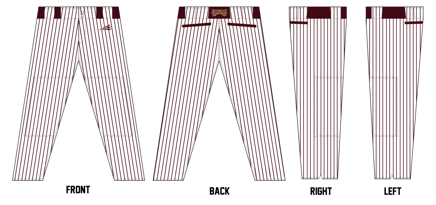 Bossier Parrish Community College Baseball Stacheman Elite Long Pants #BP12