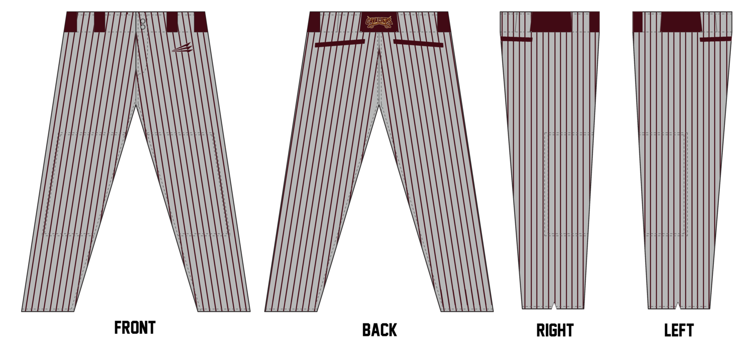 Bossier Parrish Community College Baseball Stacheman Elite Long Pants #BP12B