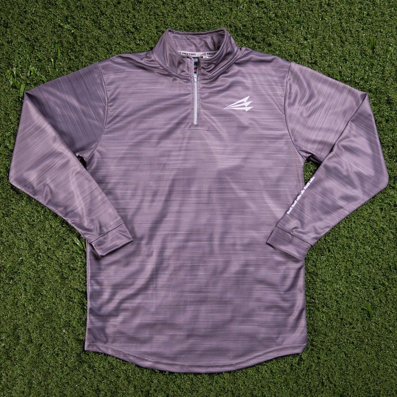 Heather Charcoal Triton NanoZip Performance Pullover