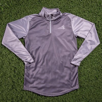 Charcoal and Gray Triton NanoZip Performance Pullover