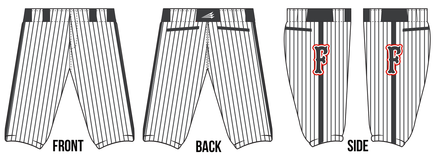 Fierce Baseball Custom Stacheman Elite Knicker Pant #BP3B