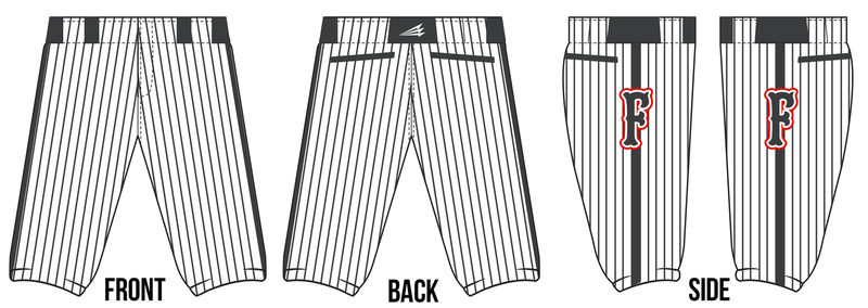 Fierce Baseball Custom Stacheman Elite Knicker Pant #BP3B