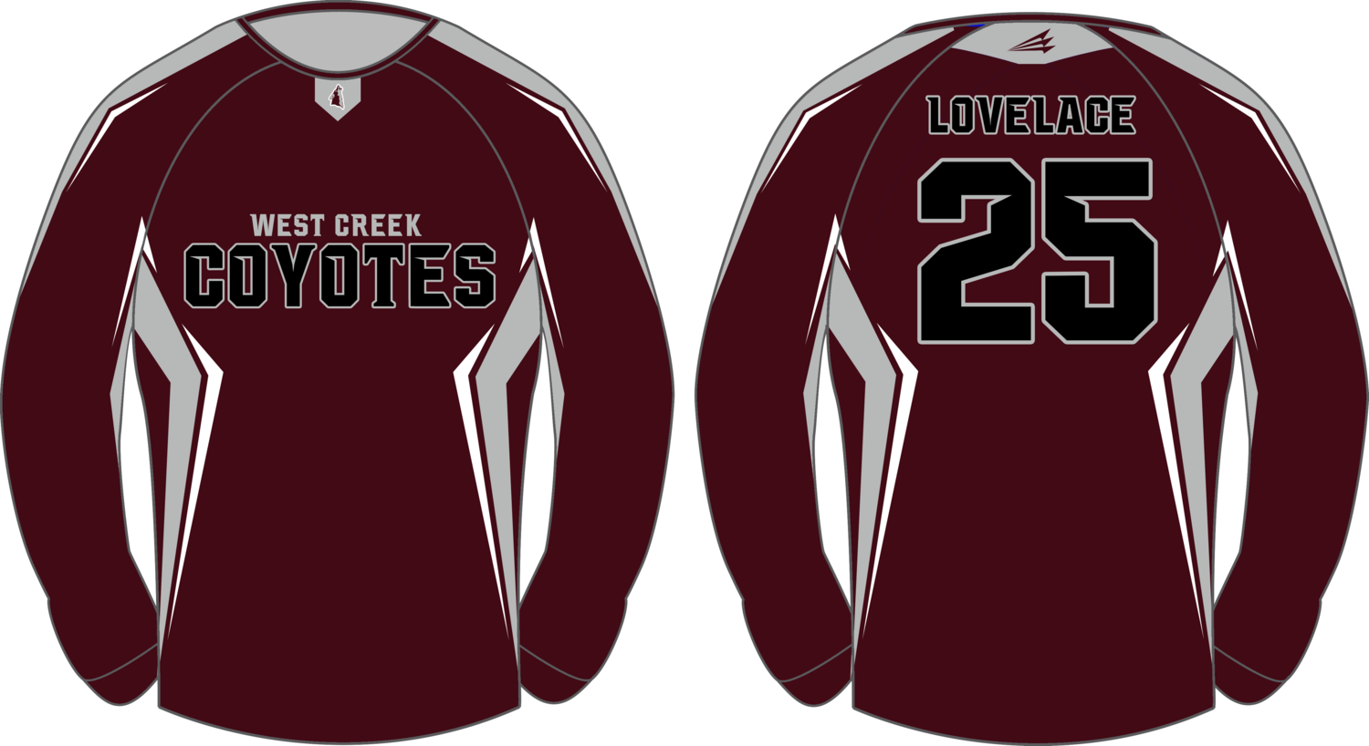 West Creek Middle School Baseball Custom Vulcan Pullover #VP1