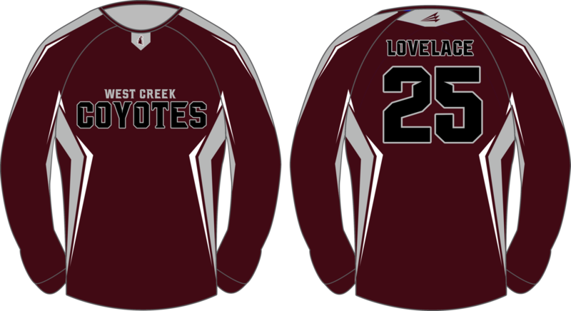 West Creek Middle School Baseball Custom Vulcan Pullover #VP1