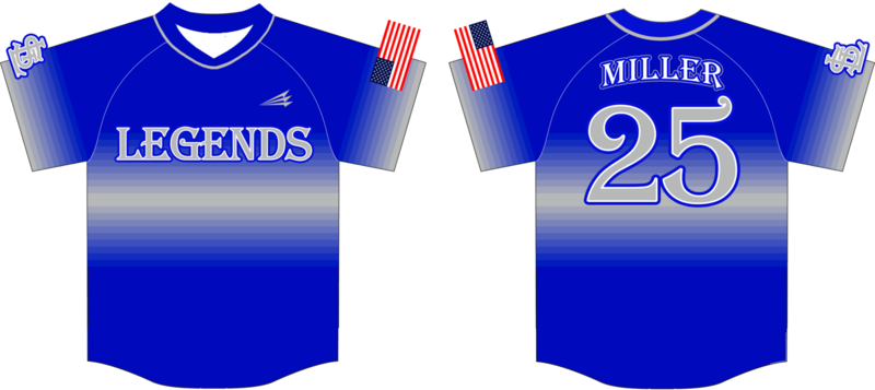 Southeast Texas Legends Custom HexaFlex Jersey #J2