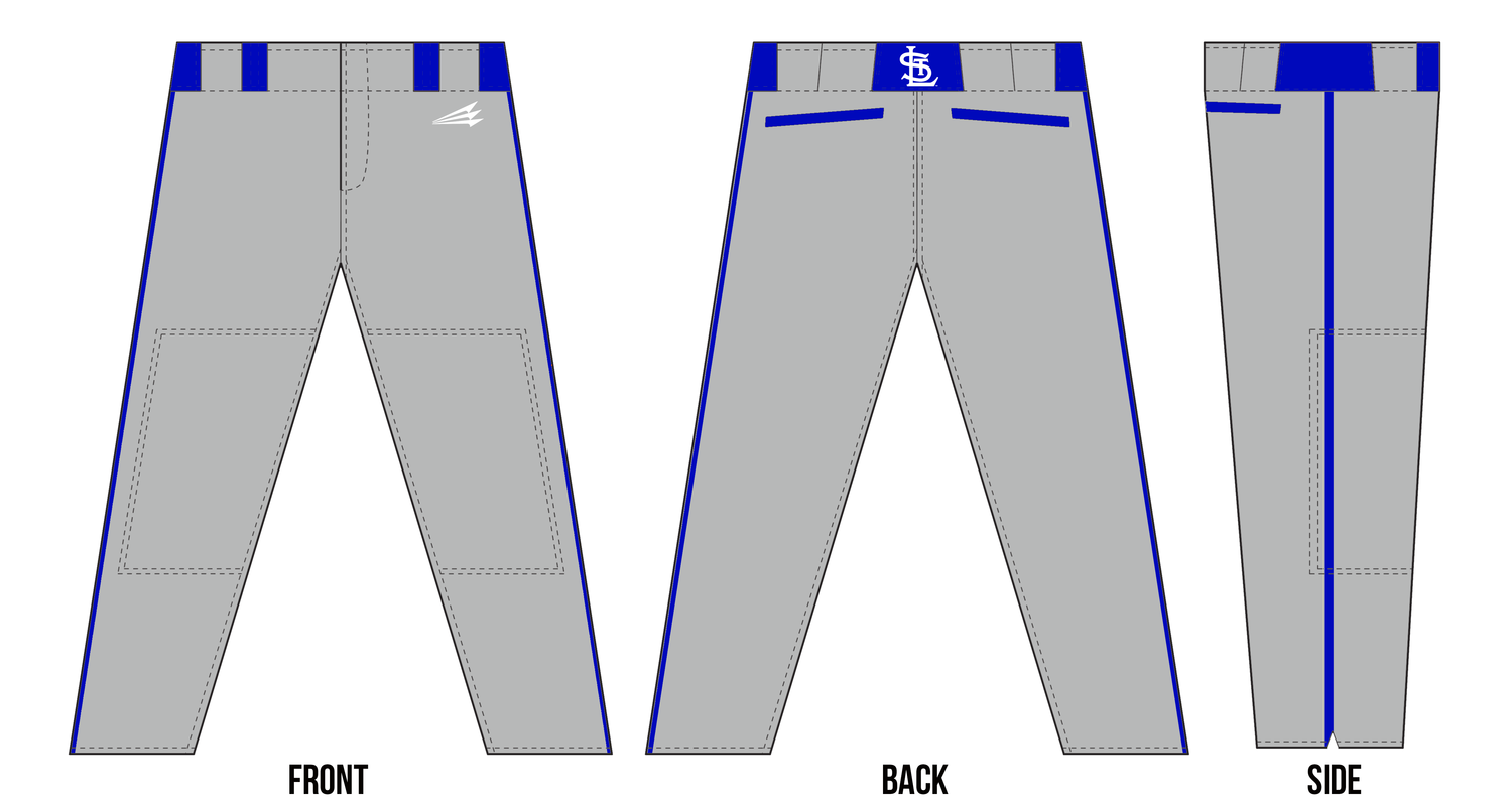 Southeast Texas Legends Custom Stacheman Elite Long Baseball Pants #BP2