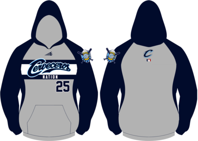 Cerveceros Baseball Custom Vulcan Hoodie Design #VH1C