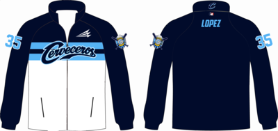 Cerveceros Baseball Custom Crusader Jacket Design #CJ1C