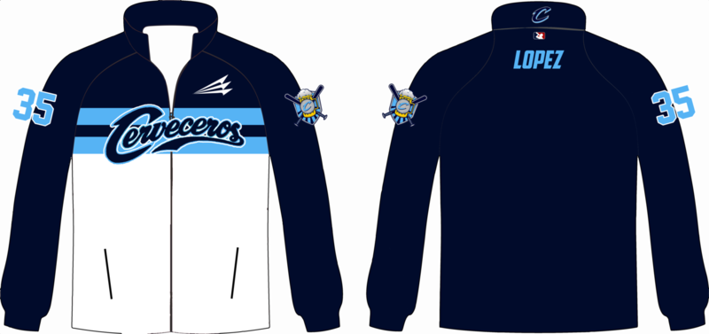 Cerveceros Baseball Custom Crusader Jacket Design #CJ1C
