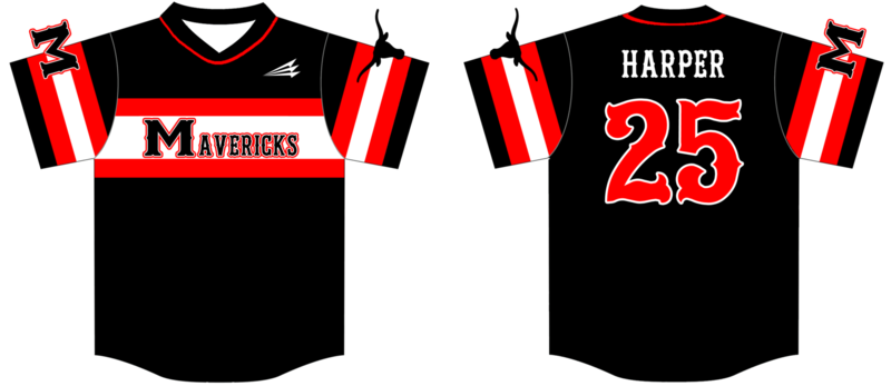 Andrews Mavericks Custom HexaFlex Baseball Jersey #J1C