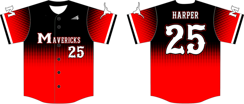 Andrews Mavericks Custom HexaFlex Baseball Jersey #J4