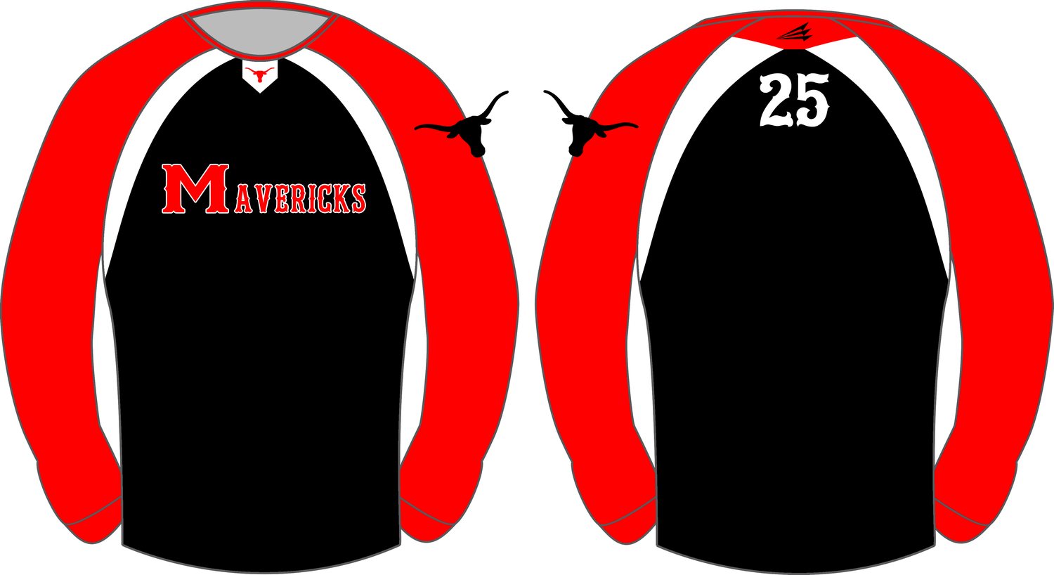 Andrews Mavericks Baseball Custom Vulcan Pullover #VP2