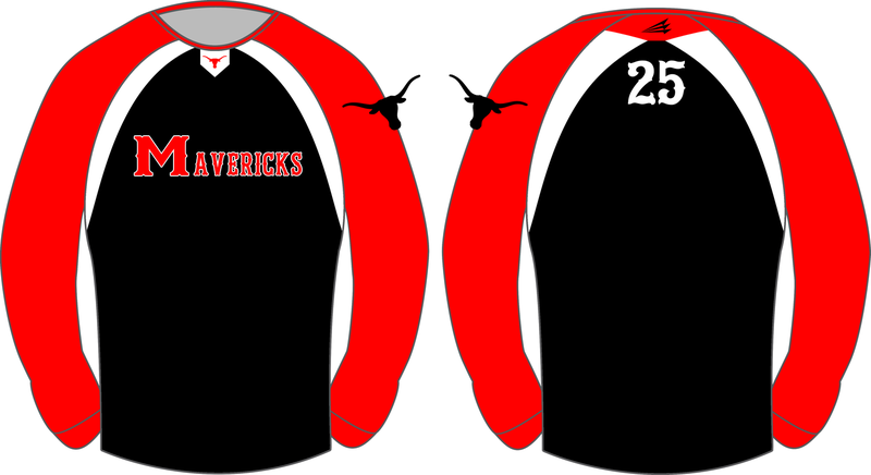 Andrews Mavericks Baseball Custom Vulcan Pullover #VP2