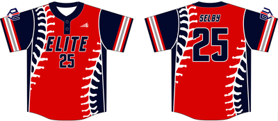 PYB Elite Custom NanoDri Baseball Jersey #J1B