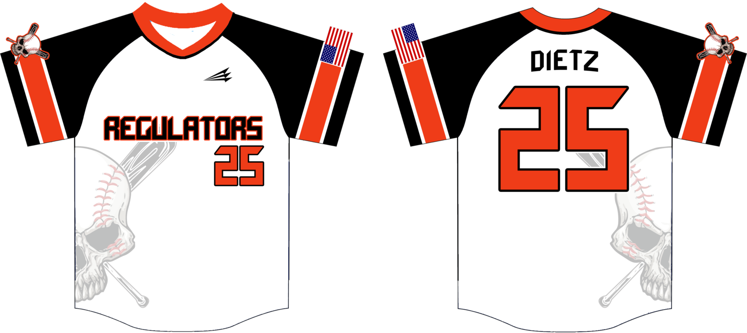 QC Regulators Custom HexaFlex Baseball Jersey Design #J5