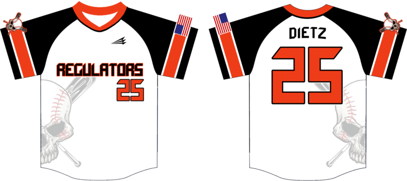 QC Regulators Custom HexaFlex Baseball Jersey Design #J5
