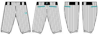 Columbus Sharks Custom Stacheman Elite Knicker Baseball Pant #BP5A